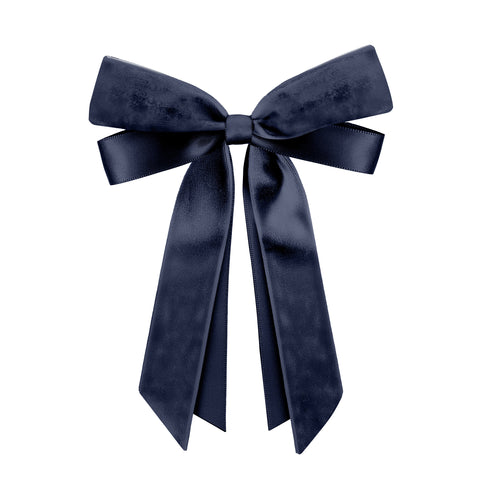 Large Ensign Velvet & Satin Clip