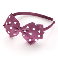 Large Victorian Rose Polka Dot Alice Band