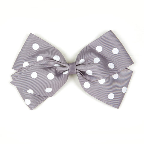 Large Thistle Polka Dot Hair Clip