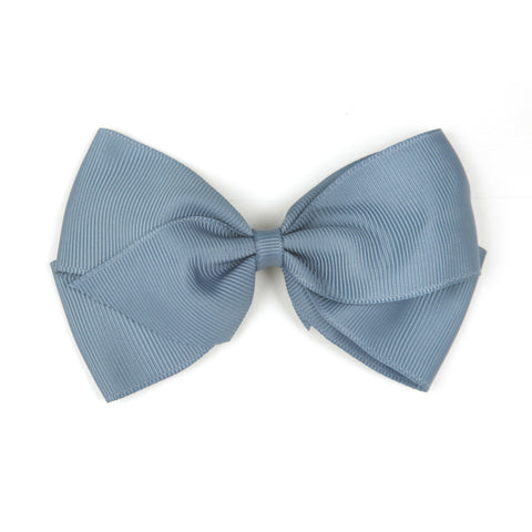 Large French Blue Hair Clip