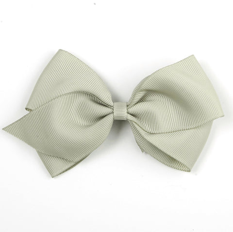 Large Olive Gray Hair Clip