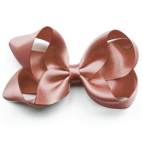 Medium Sweet Nectar Satin Hair Clip