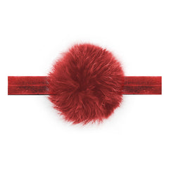 Baby Scarlet Pom Pom Headband