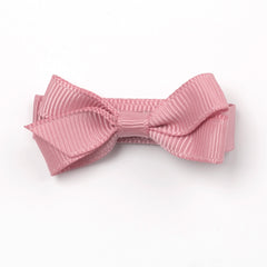 Small Dusty Rose Hair Clip